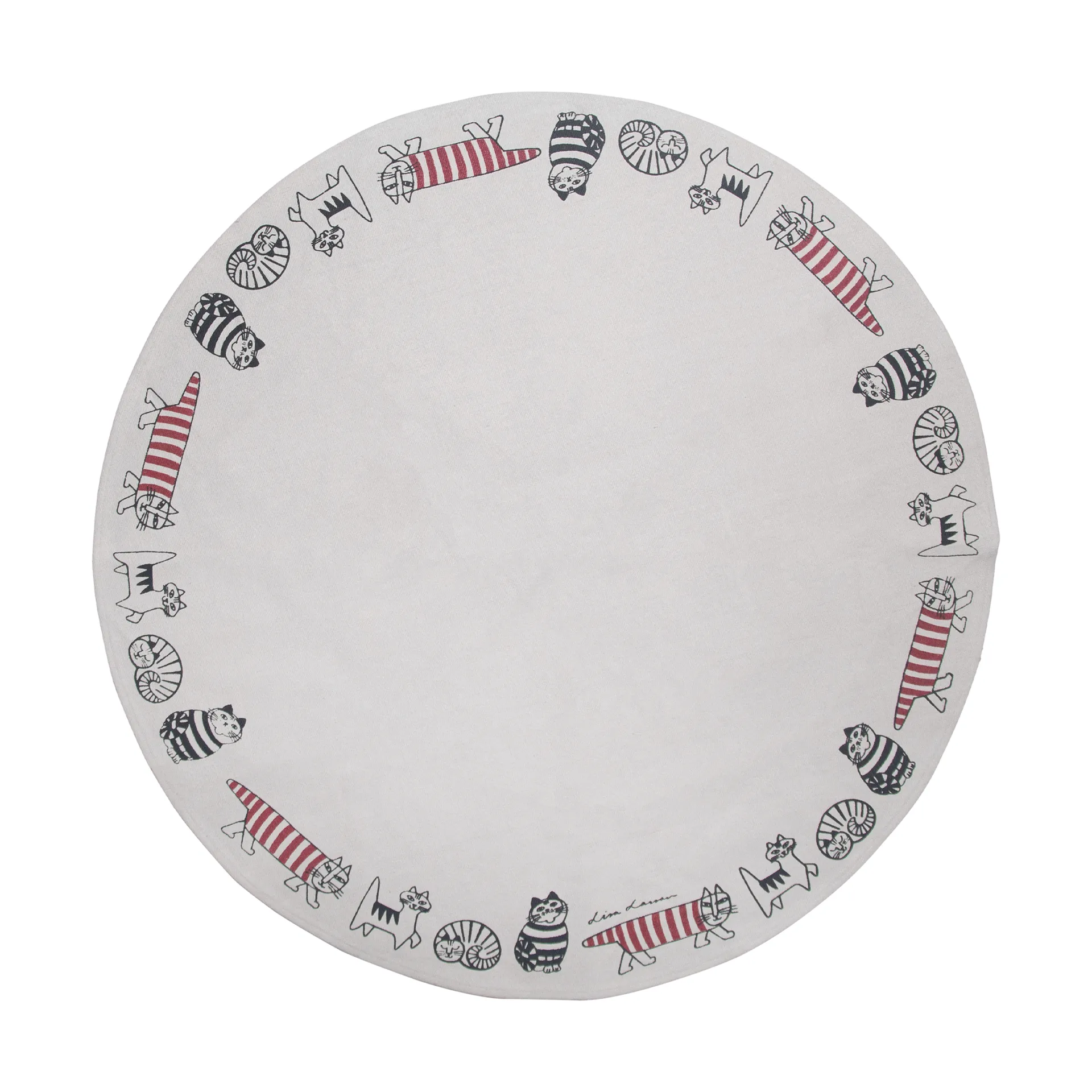 Lisa Larson Weihnachtsbaumteppich Ø105,6 cm, Beige Pluto Design