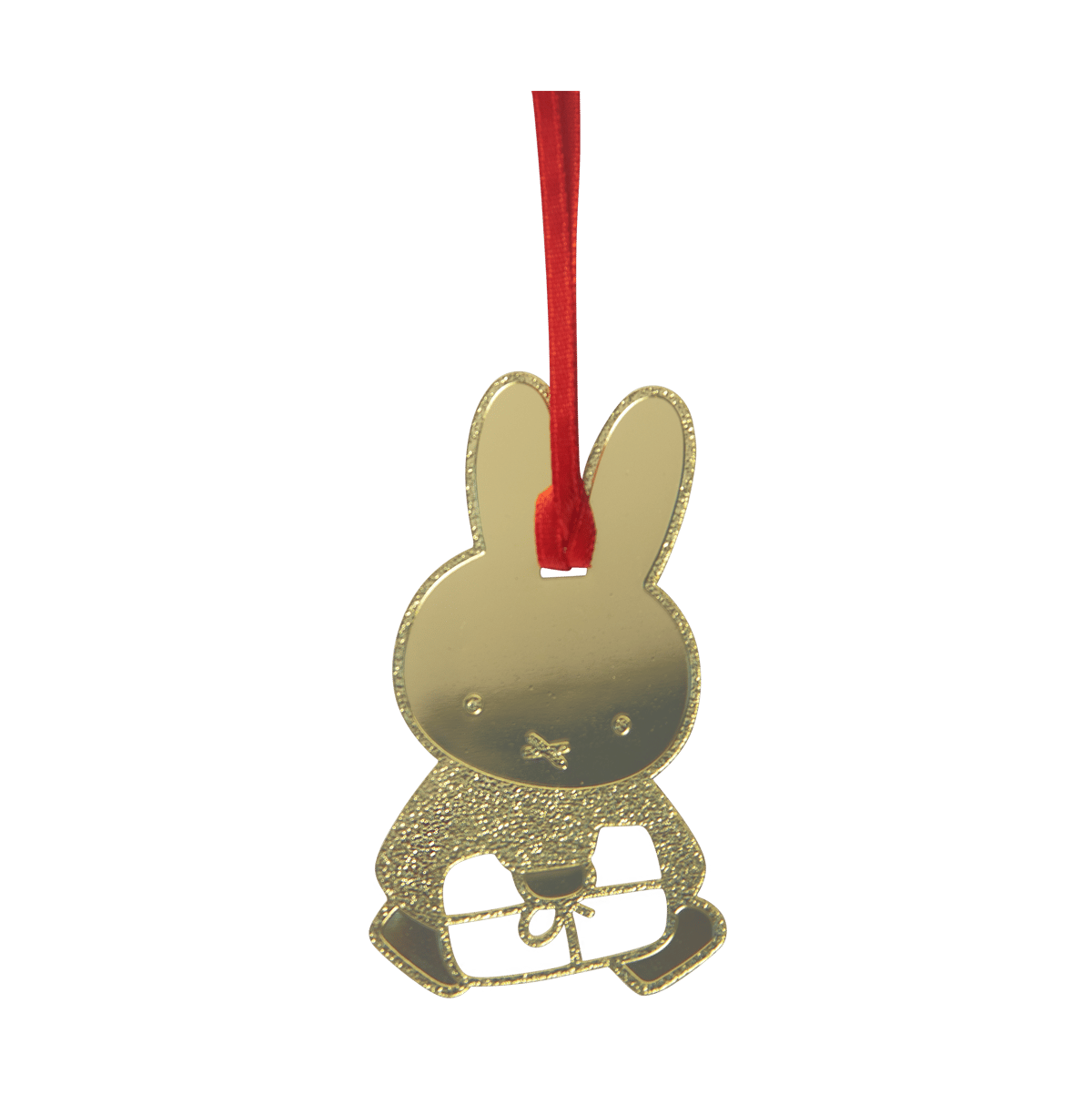 Pluto Design Miffy Christmas Dekorationsanhänger Gold