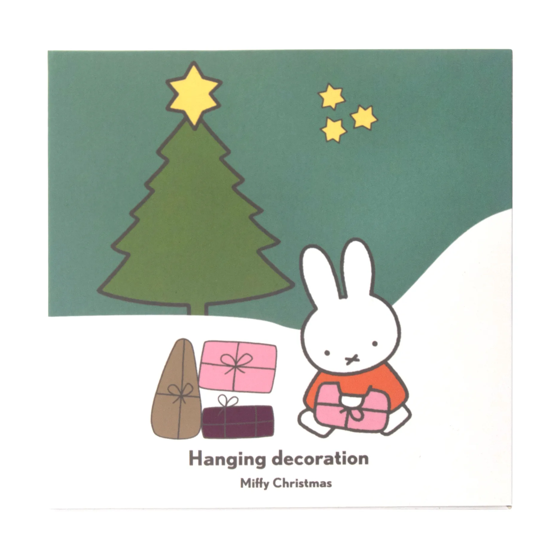 Miffy Christmas Dekorationsanhänger, Gold Pluto Design