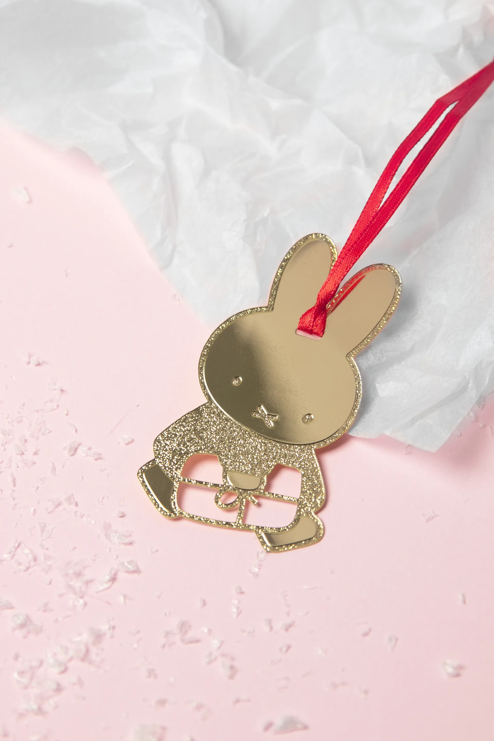 Miffy Christmas Dekorationsanhänger, Gold Pluto Design