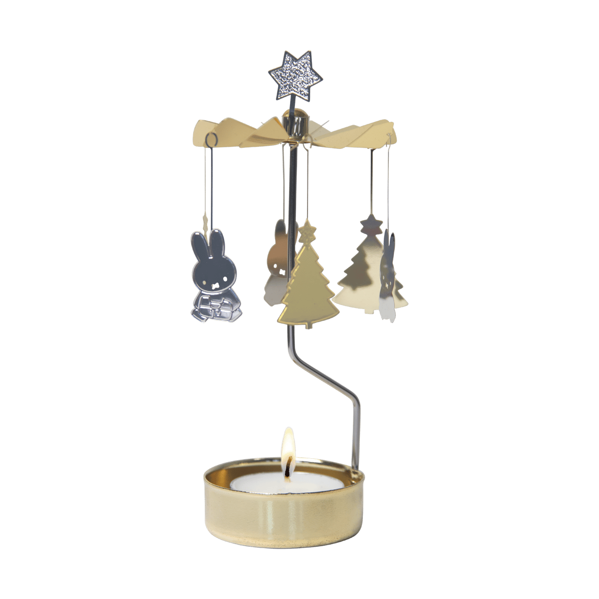 Pluto Design Miffy Christmas Engelspiel Silver-gold
