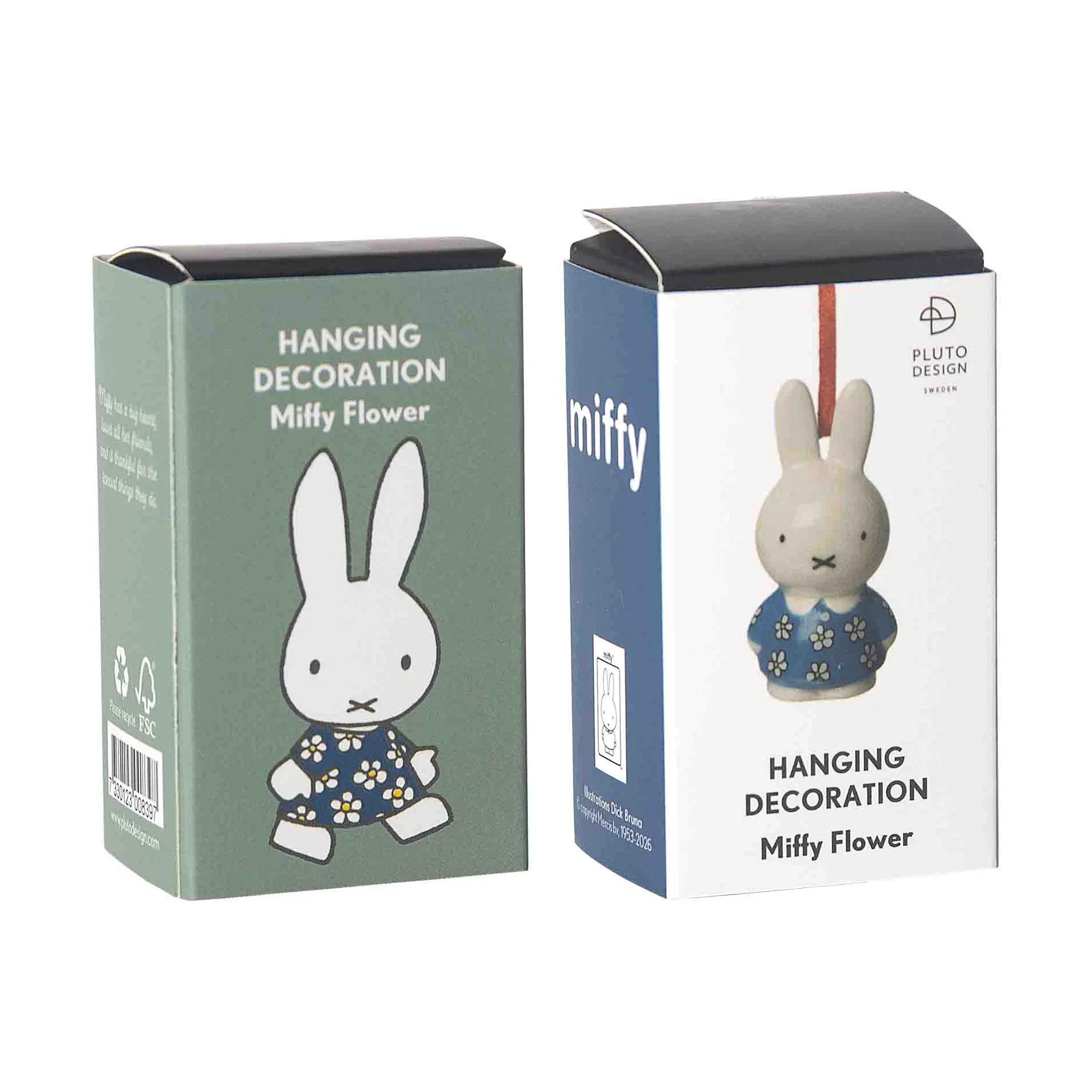 Miffy Dekorationsanhänger, Miffy flower Pluto Design
