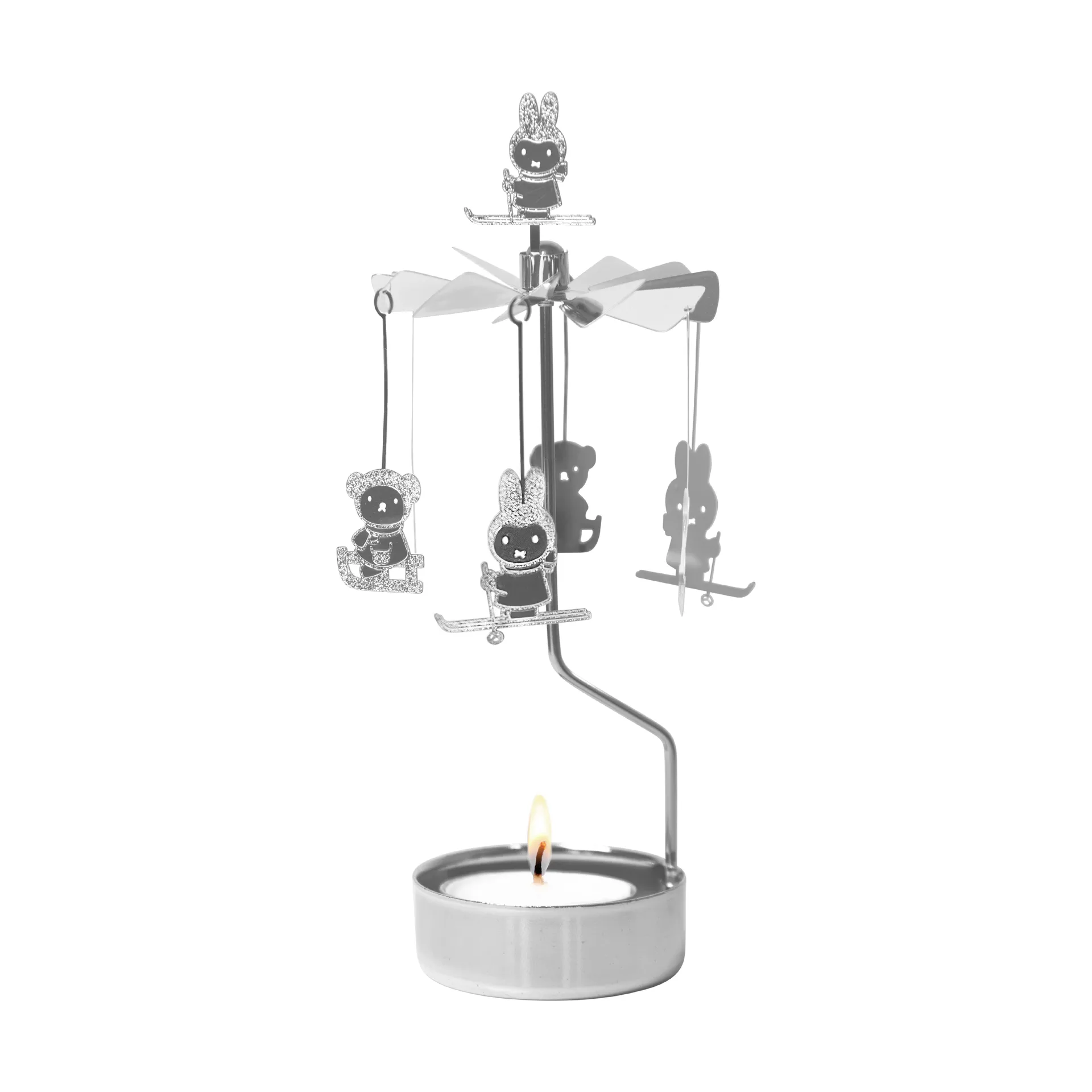 Miffy Winter Engelspiel, Silber Pluto Design