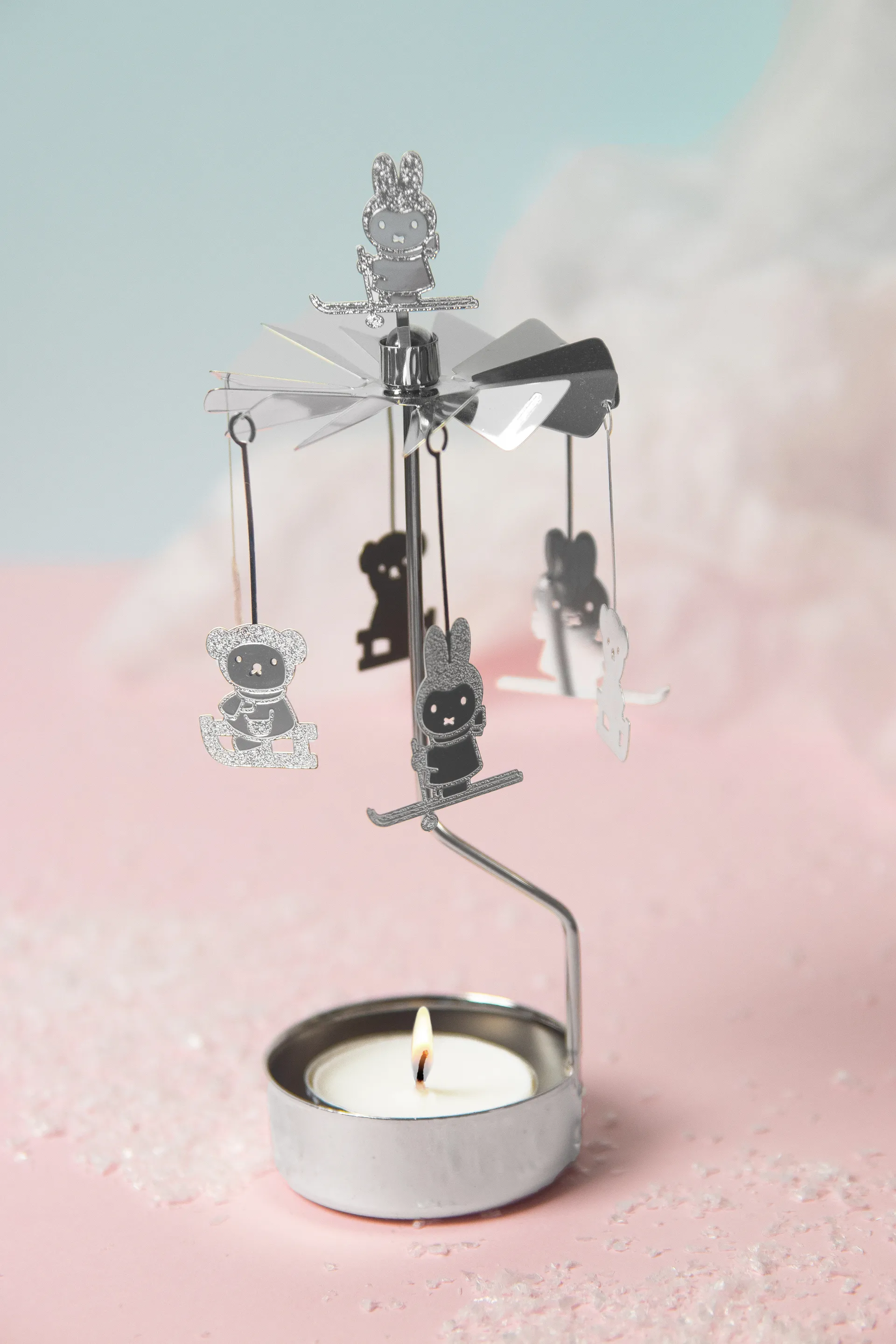 Miffy Winter Engelspiel, Silber Pluto Design