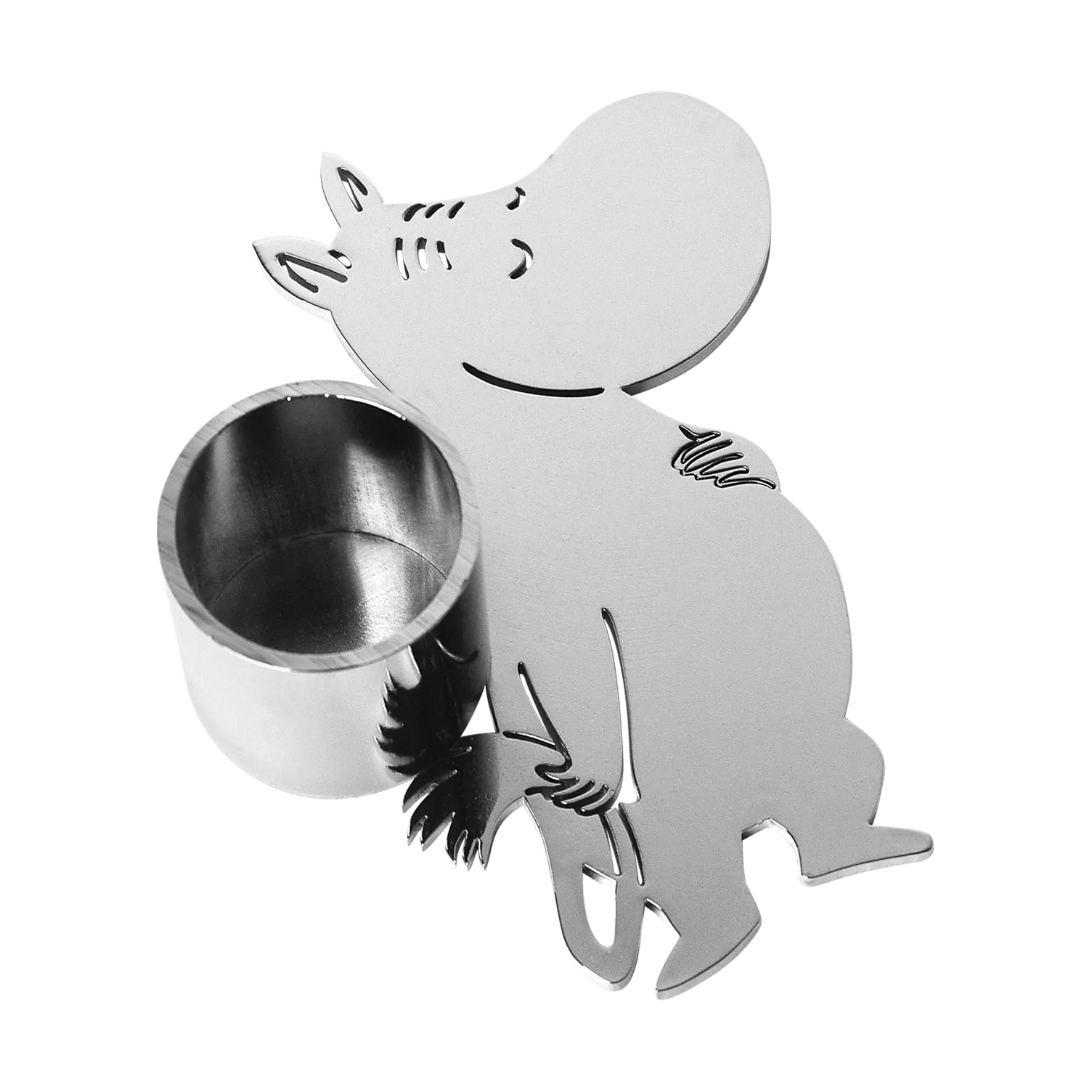 Moomin Kerzenhalter, Silver Pluto Design