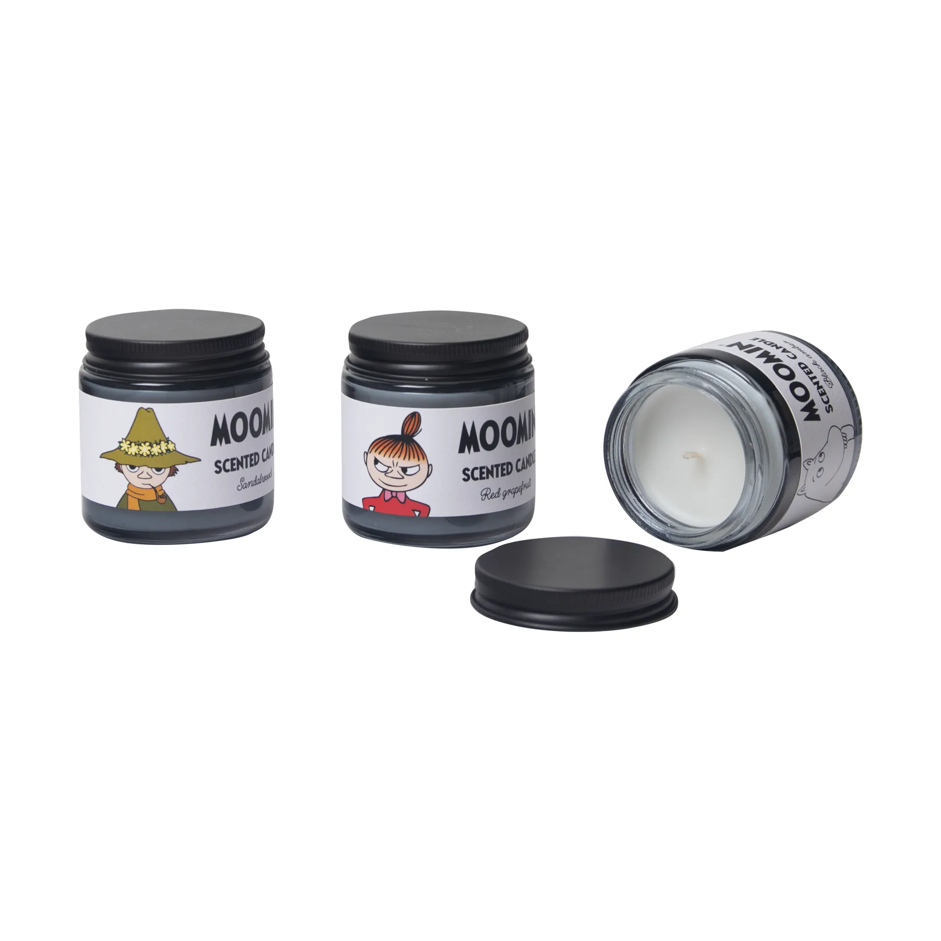 Mumin Duftkerze 3er Pack, Together Pluto Design