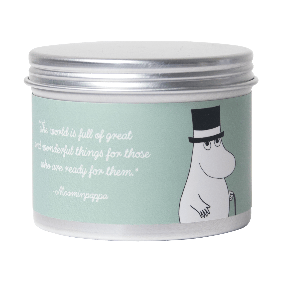 Pluto Design Mumin Duftkerze small 20 h Muminpapa