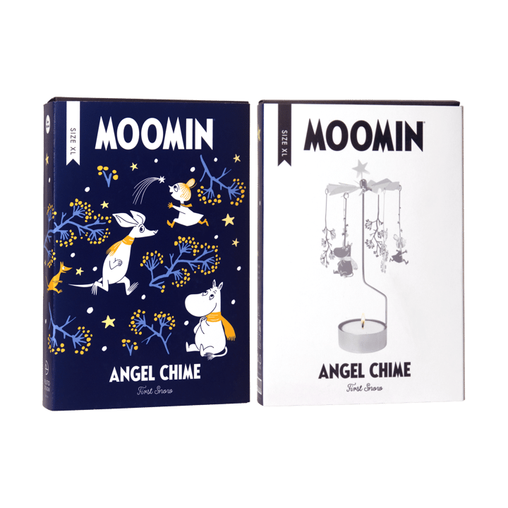 Mumin Engelspiel XL, First snow, silber Pluto Design