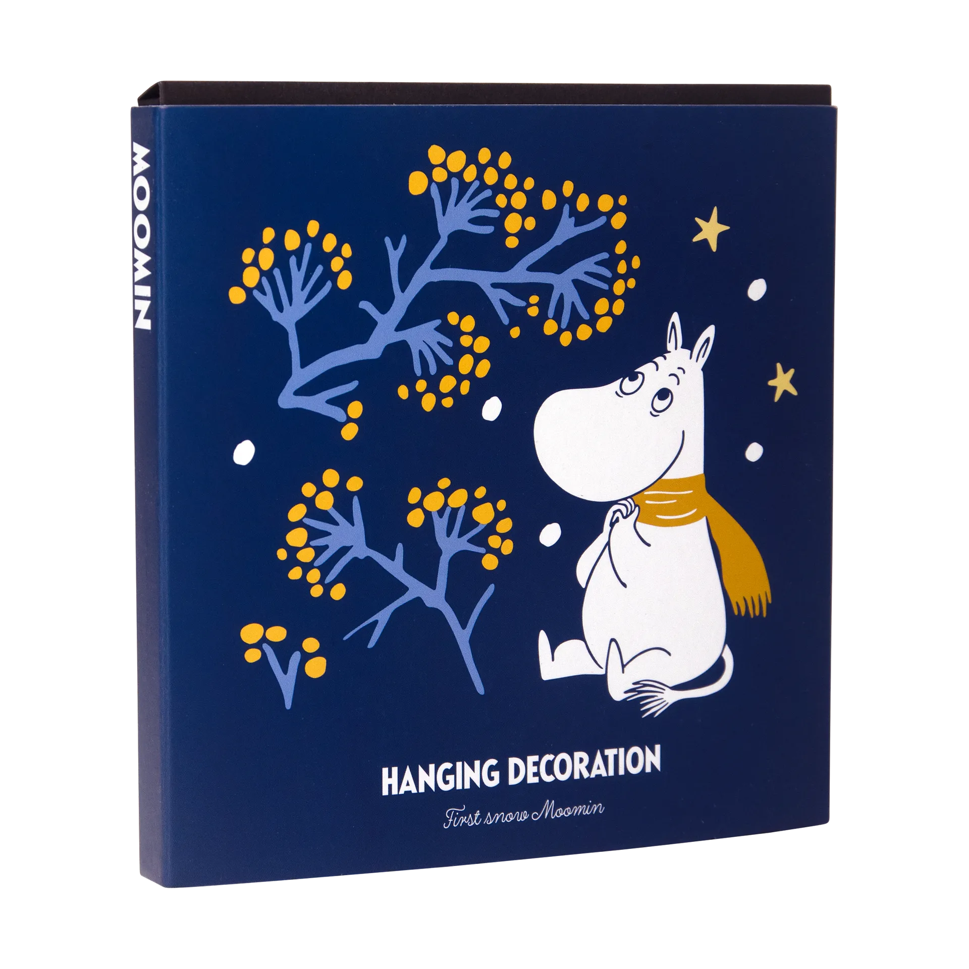 Mumin First Snow Weihnachtsschmuck, Gold Pluto Design