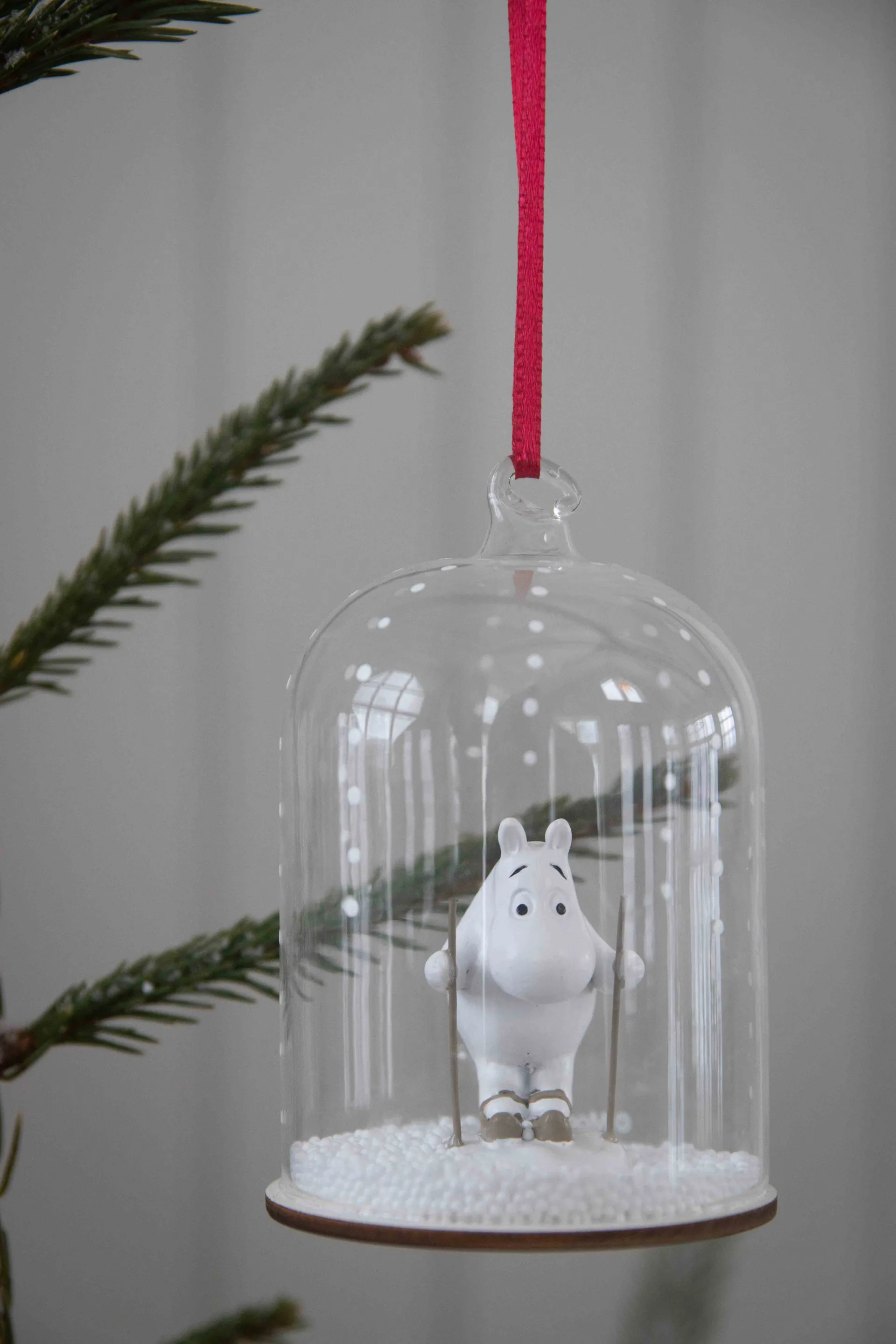 Mumin Schneekugel-Weihnachtsanhänger, Mumin Pluto Design