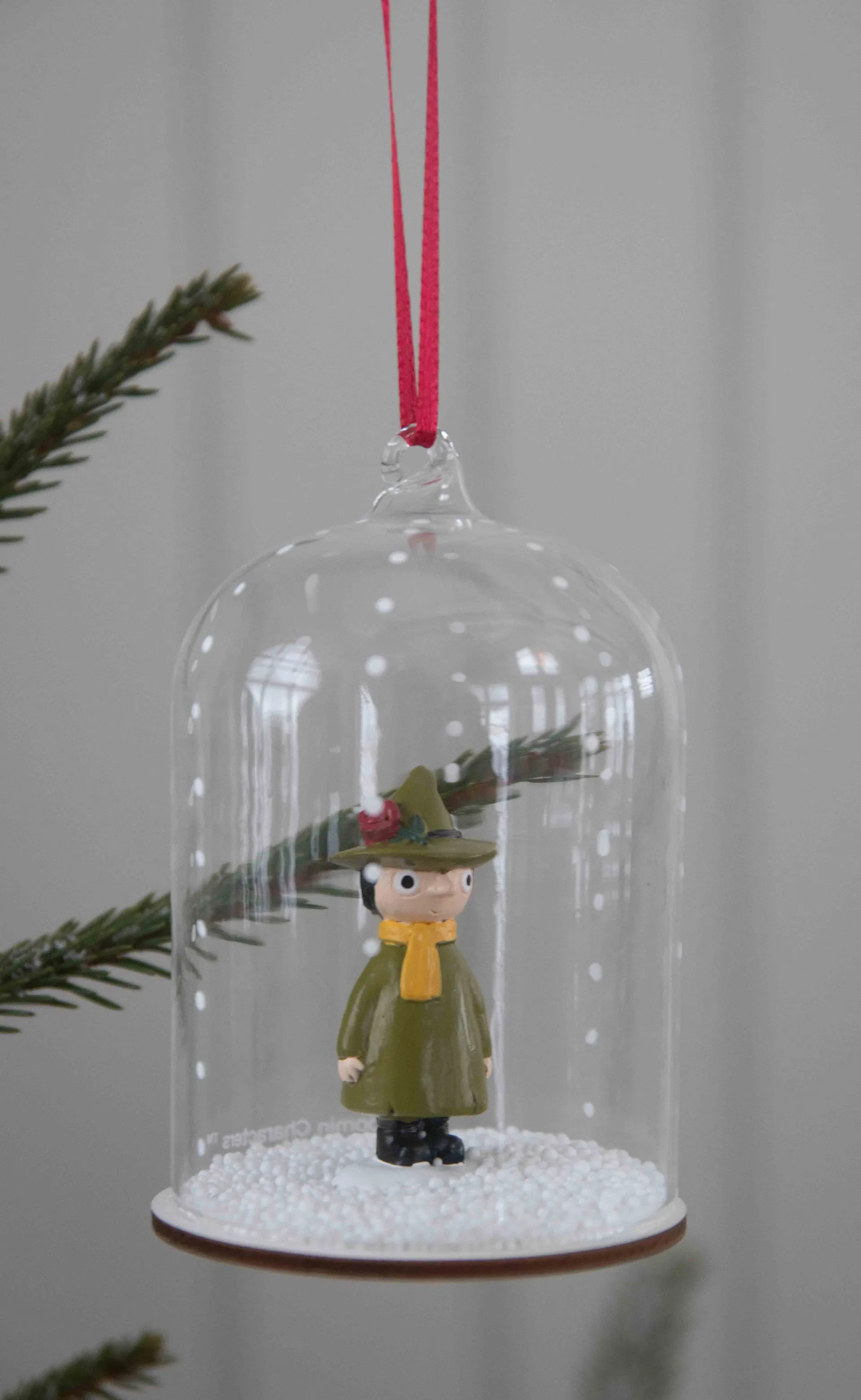 Mumin Schneekugel-Weihnachtsanhänger, Snusmumriken Pluto Design