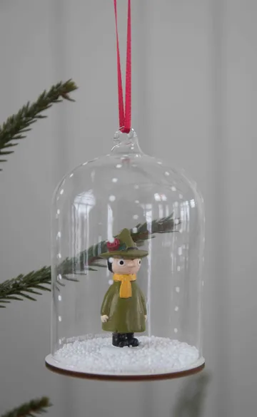 Mumin Schneekugel-Weihnachtsanhänger - Snusmumriken - Pluto Design