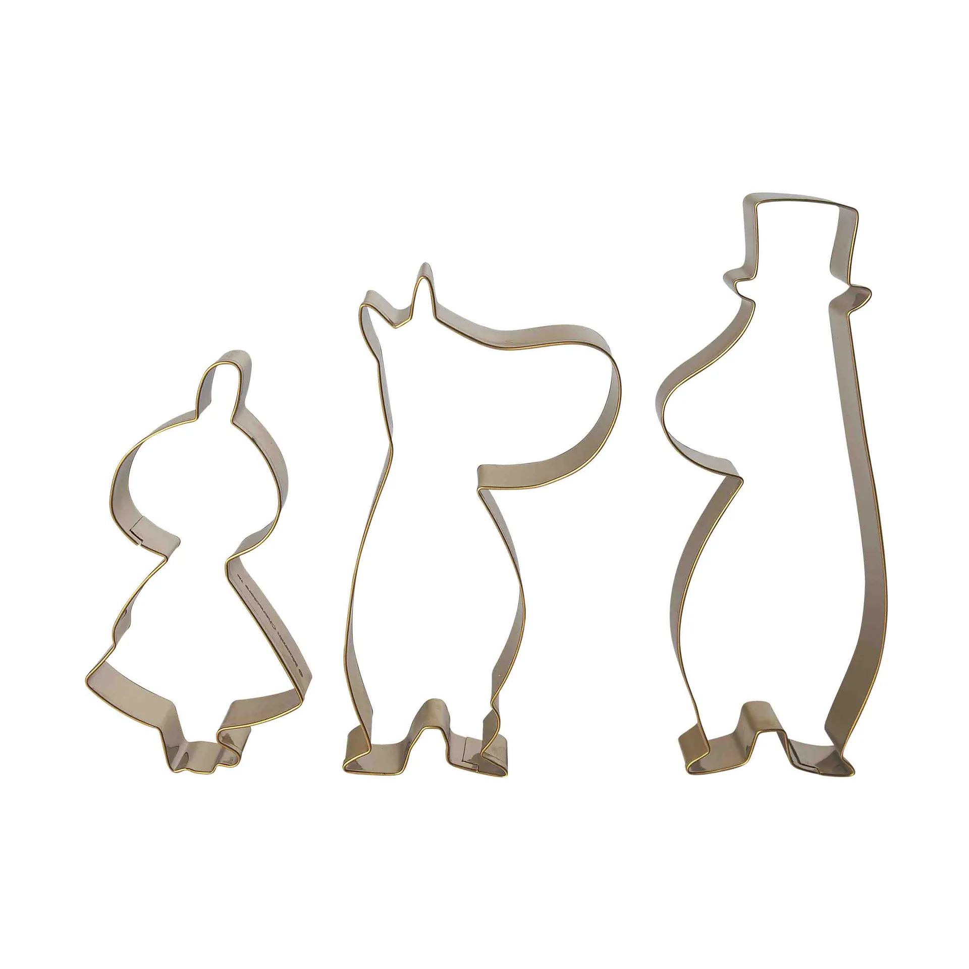 Mumin Winter Ausstechformen 3-teilig, Lilla My Muminpappa, Mumintroll Pluto Design