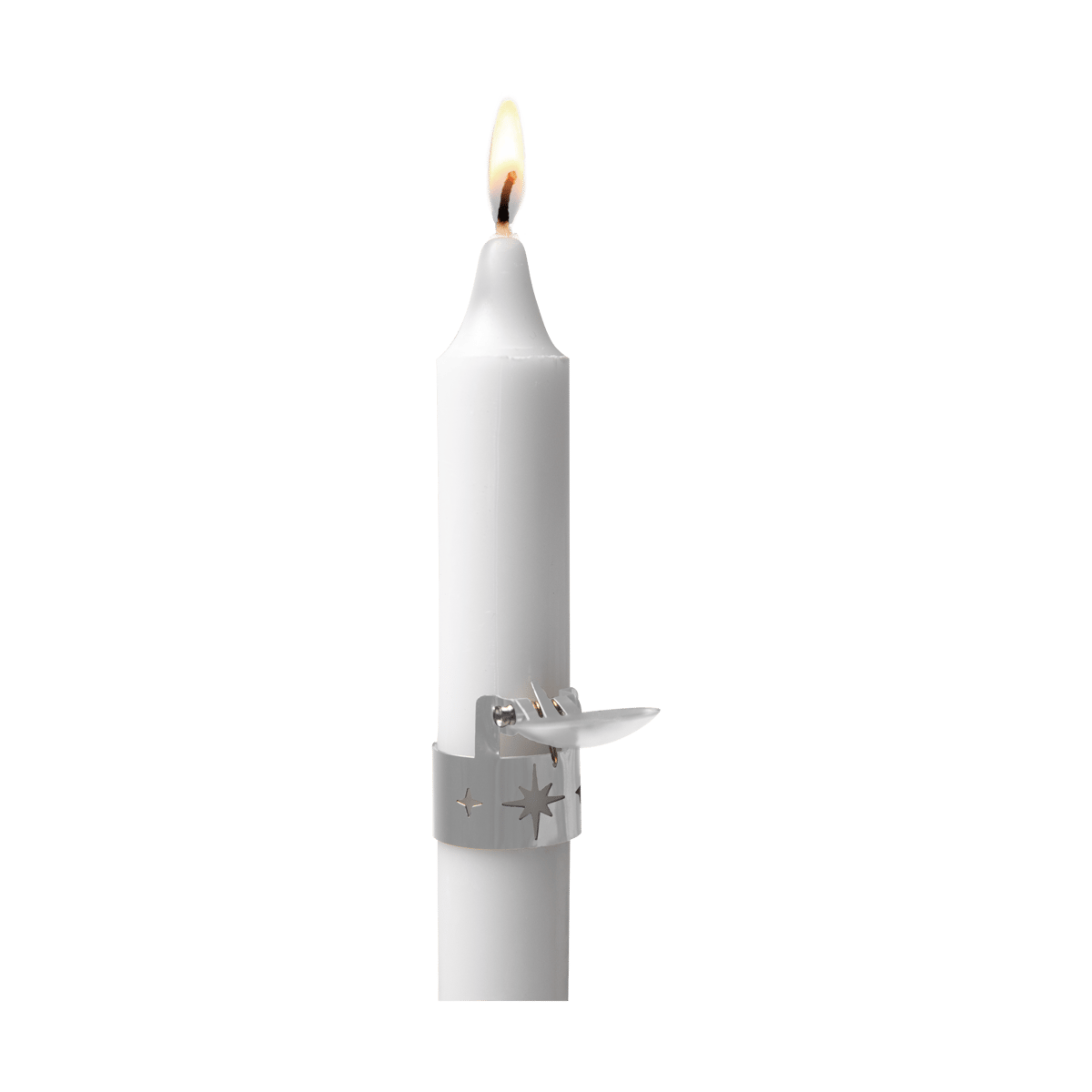 Pluto Design Northern star Kerzenlöscher 2er-Pack Silber