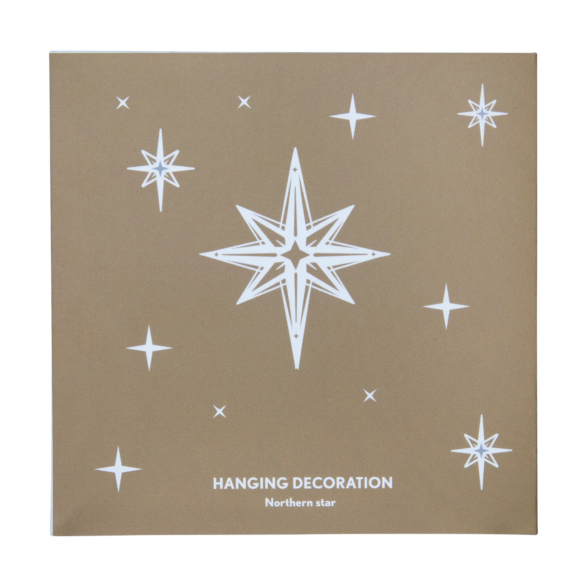 Northern Star L Weihnachtsanhänger, Gold Pluto Design