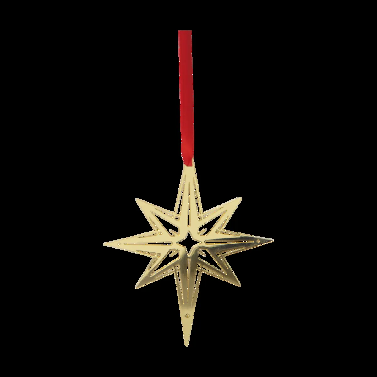 Pluto Design Northern star Weihnachtsanhänger Gold