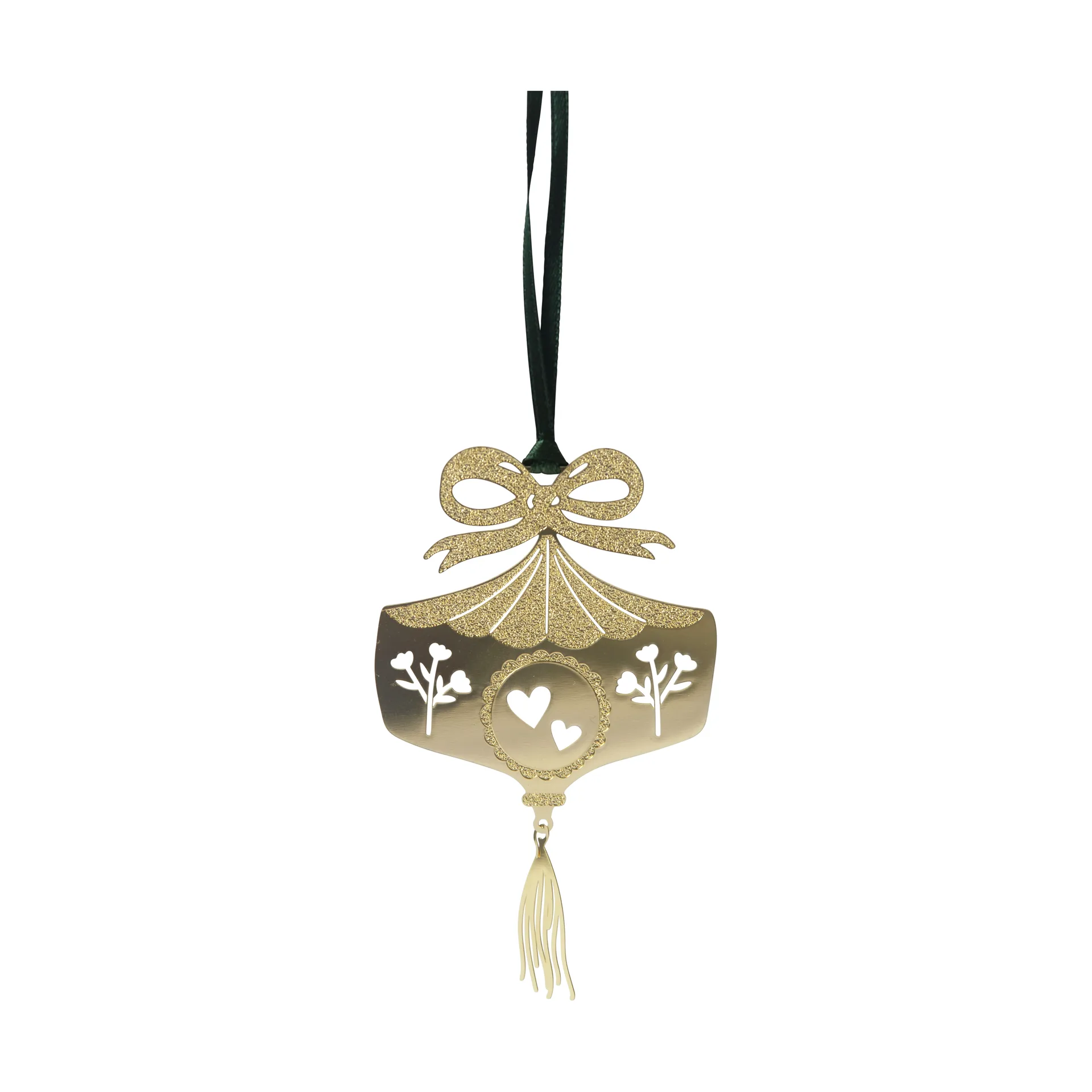 Ornaments Weihnachtshänger, Gold Pluto Design