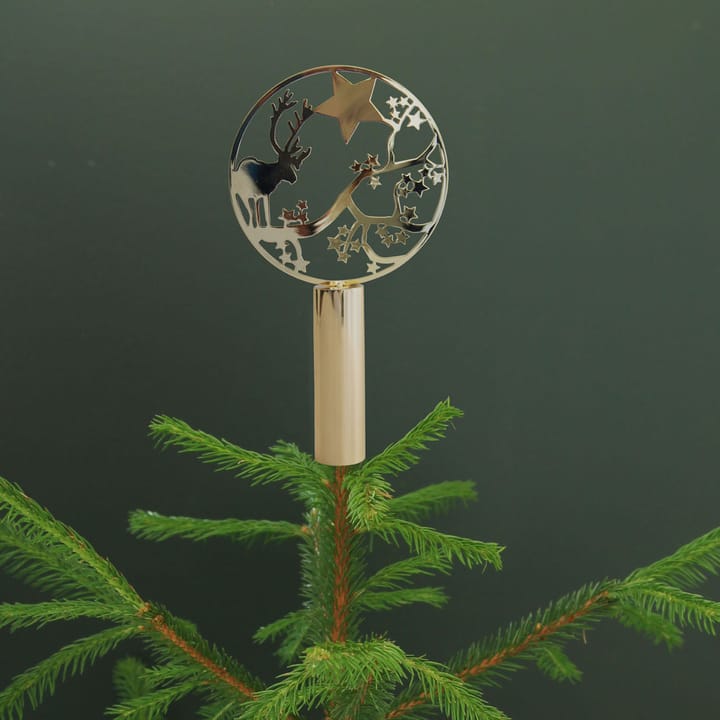 Pluto Weihnachtsbaumspitze mit Motiv - Hirsch - Pluto Design