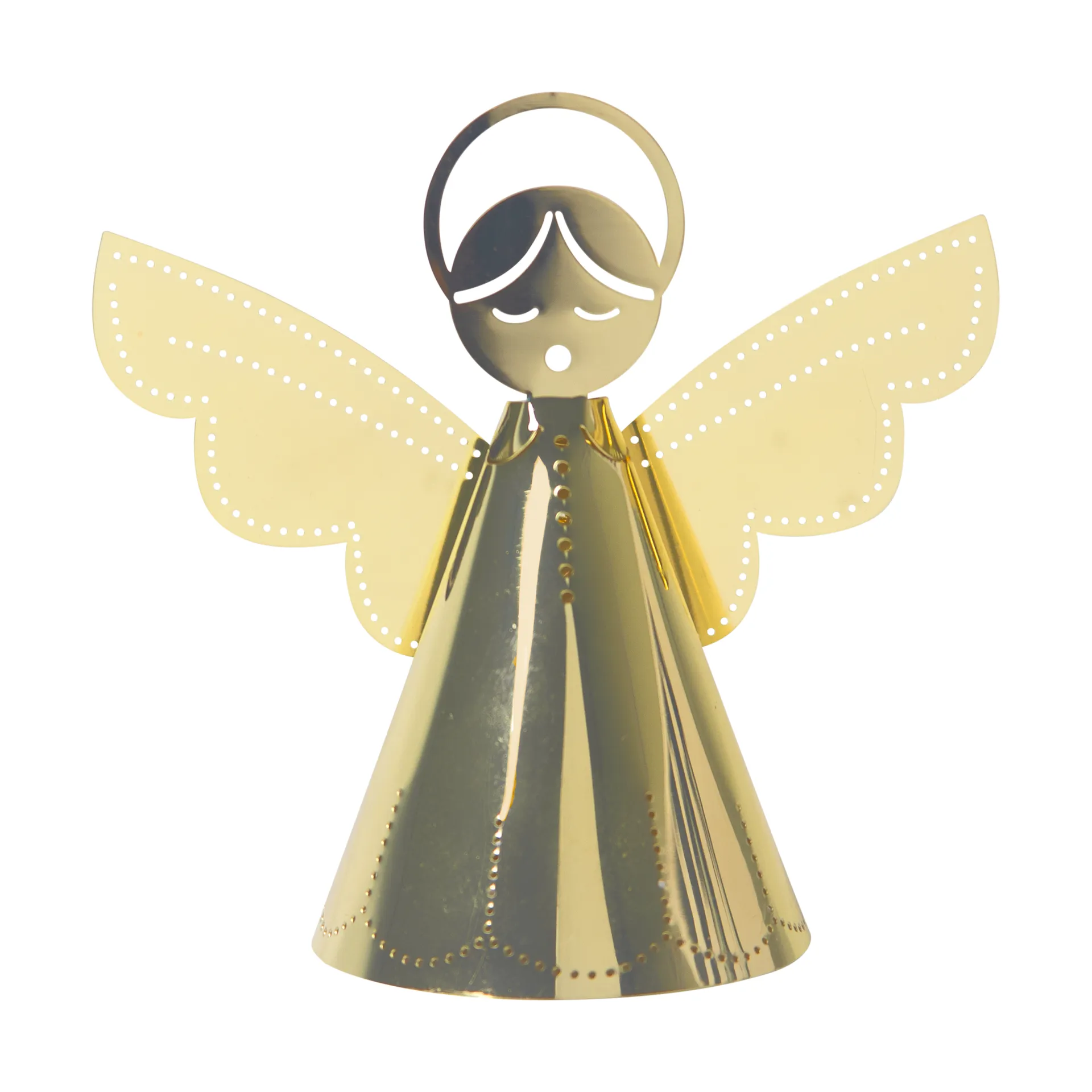 Singing angel Dekoration Gold, 9 cm Pluto Design