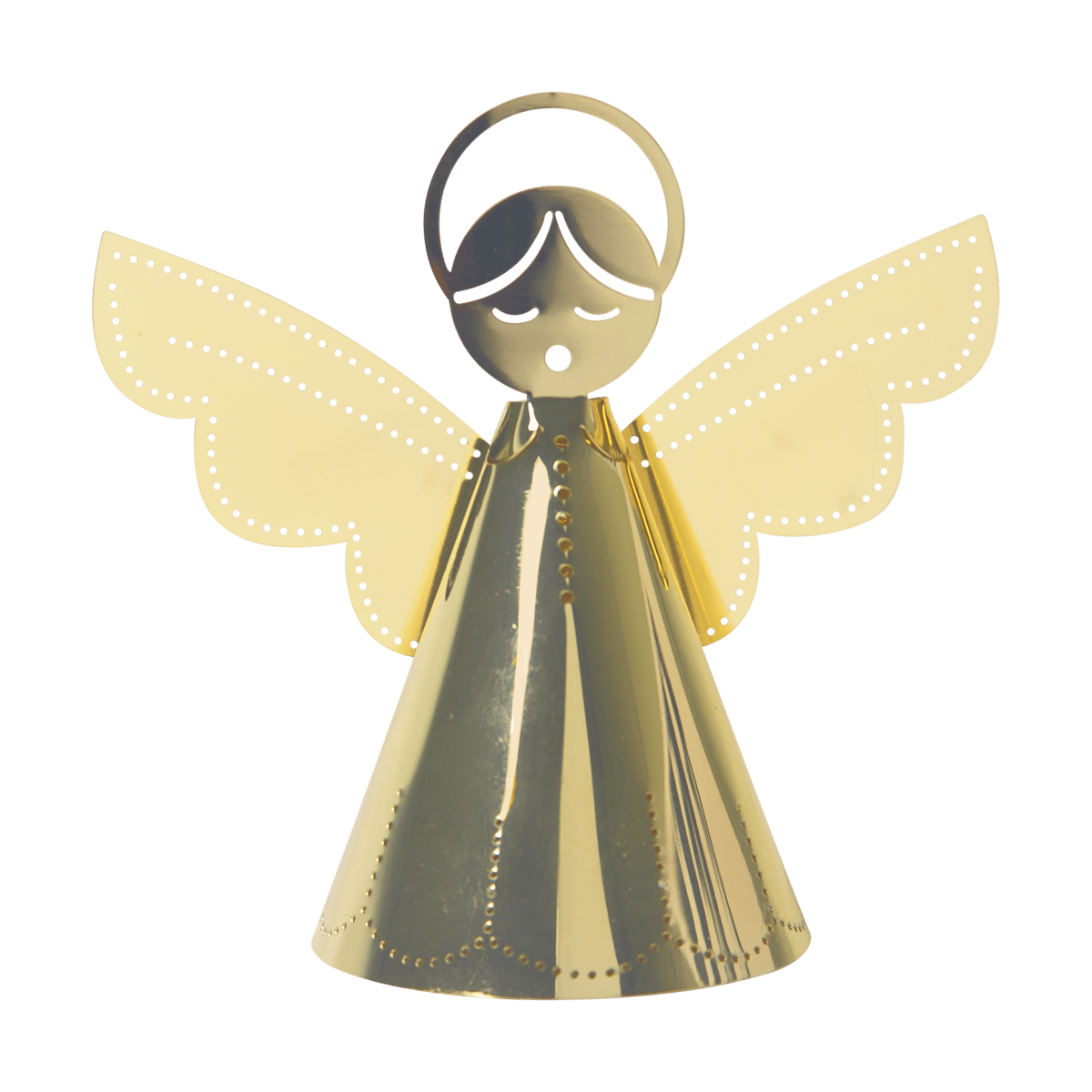 Pluto Design Singing angel Dekoration Gold 9 cm