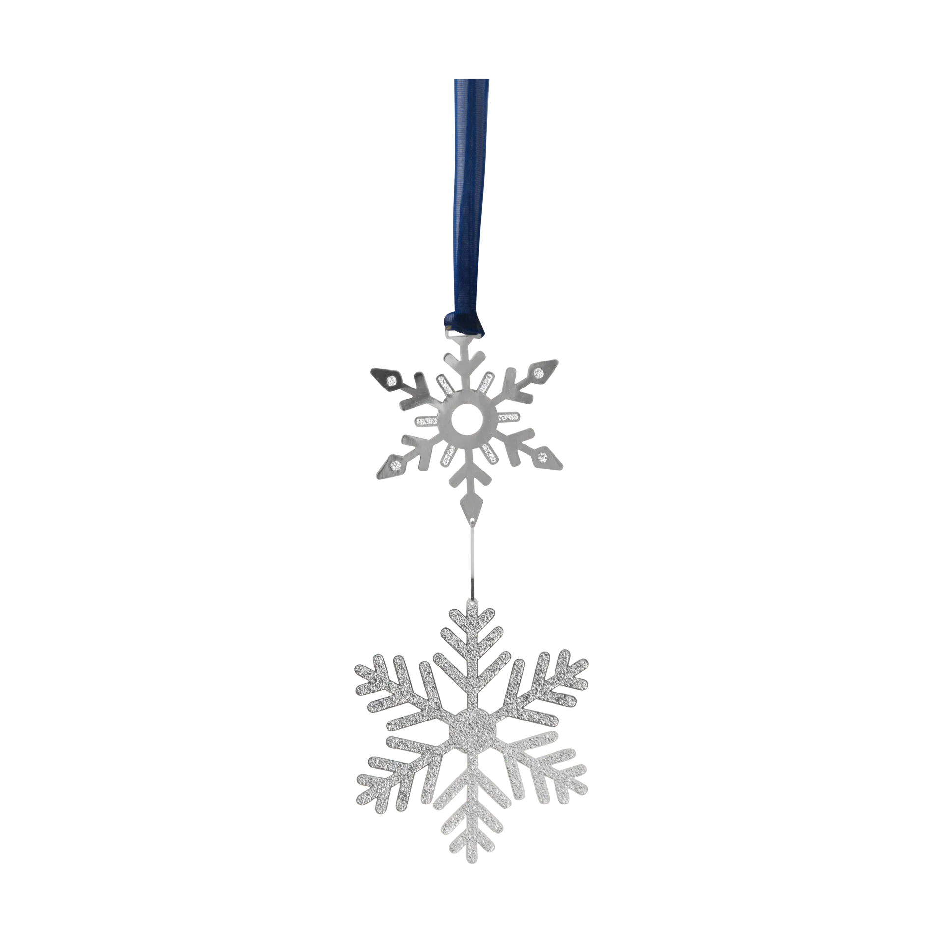 Snow Weihnachtsanhänger, Silver Pluto Design