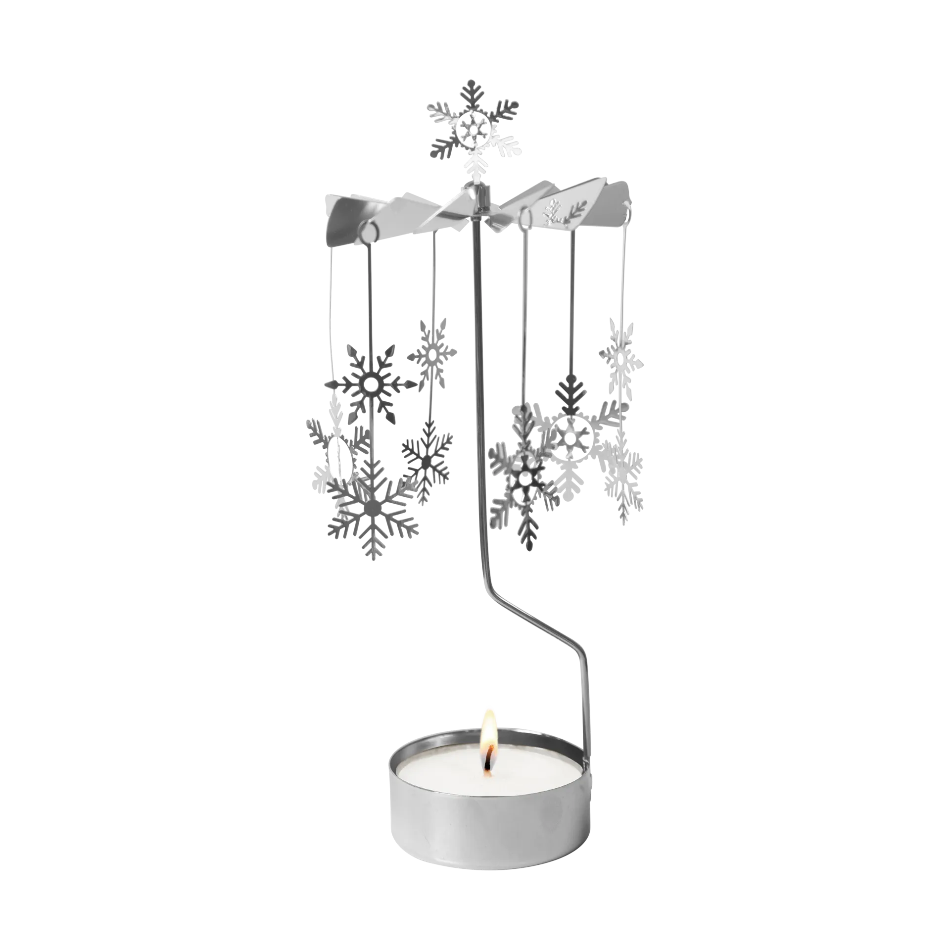 Snowfall Engelspiel XL, Silber Pluto Design