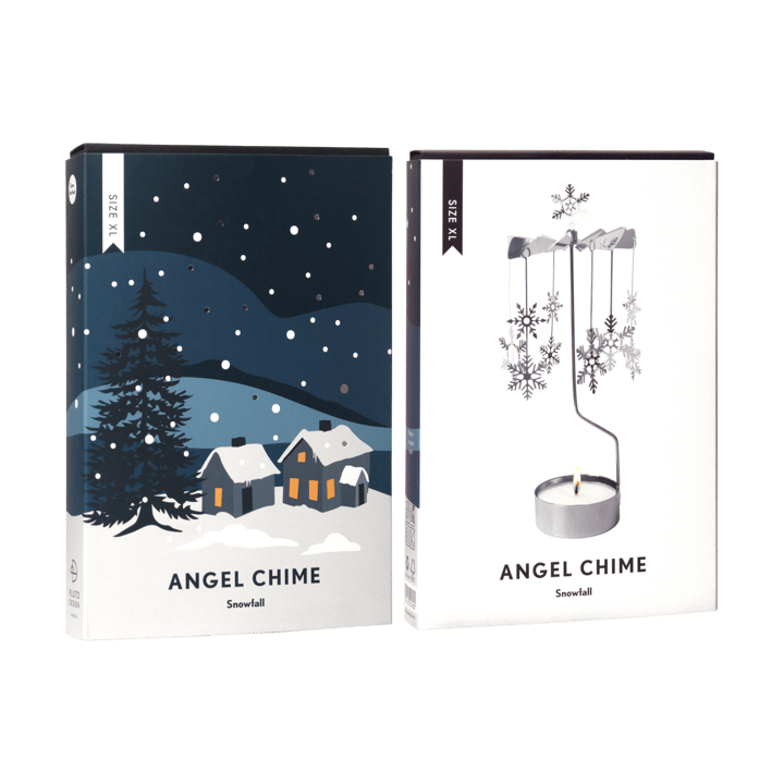Snowfall Engelspiel XL, Silber Pluto Design