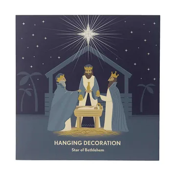 Star of Betlehem Dekorationsanhänger - Gold - Pluto Design
