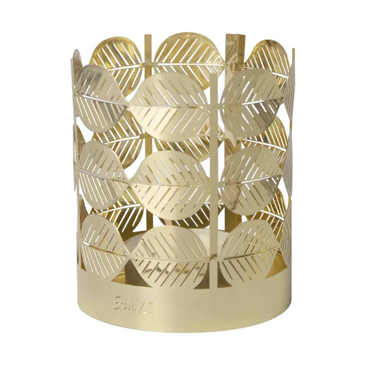 Stig L Berså Teelichthalter - Gold - Pluto Design