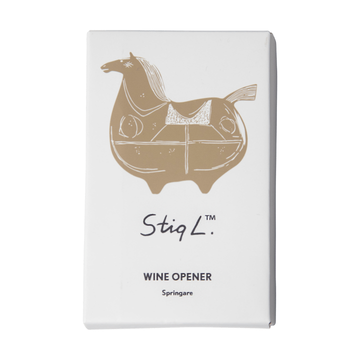 Stig L Springare Korkenzieher, Gold Pluto Design
