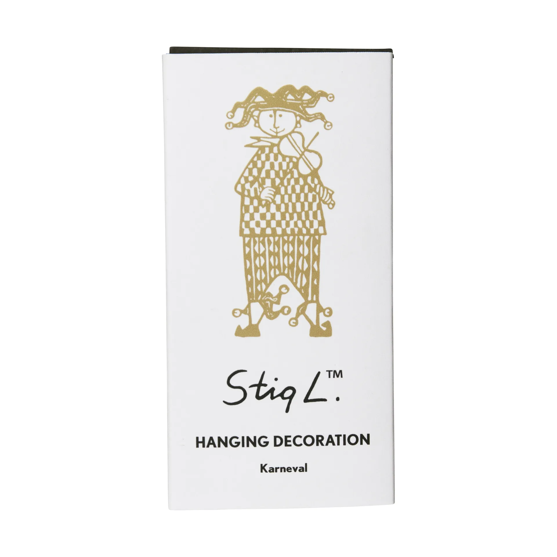 Stig Lindberg Karneval Dekorationsanhänger, Gold Pluto Design