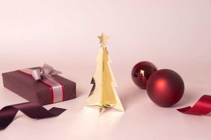 Tisch-Weihnachtsbaum klein 12 cm - Gold - Pluto Design