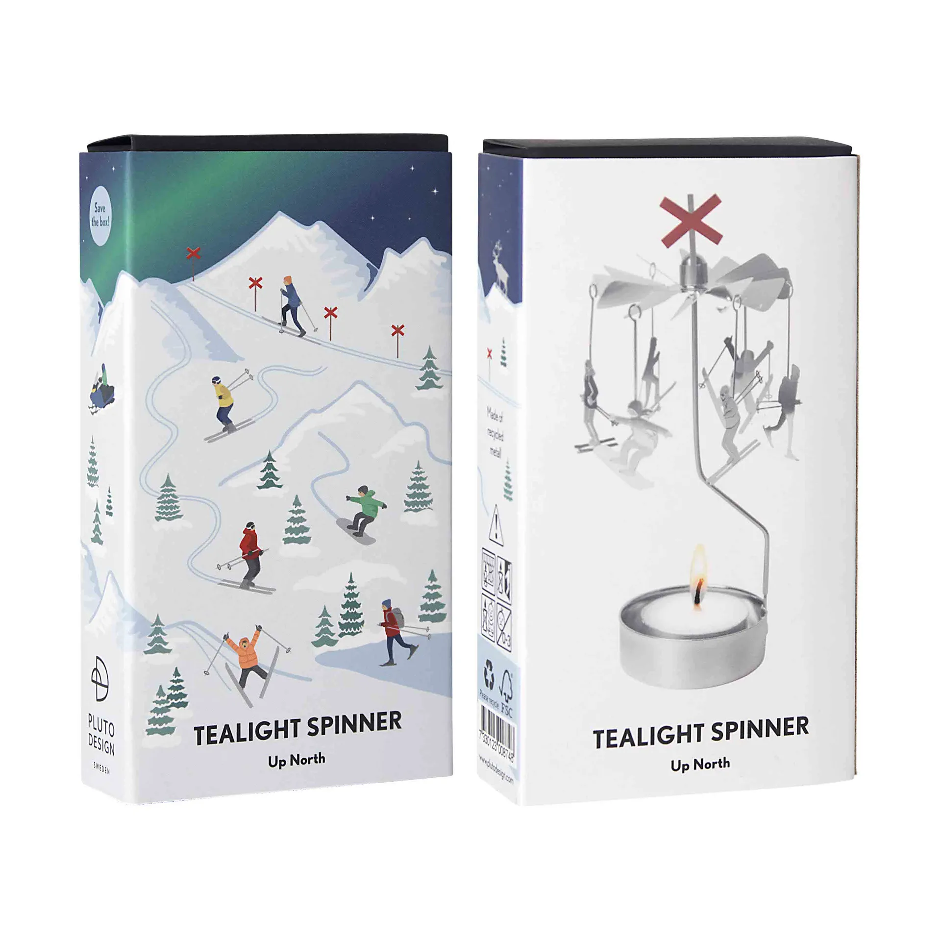 Up north Engelsspiel, Silber Pluto Design