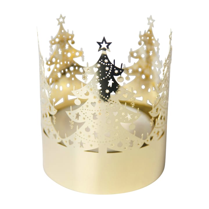 Weihnachtsbaum-Kerzenhalter Medium - Gold - Pluto Design