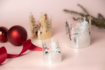 Weihnachtsbaum-Kerzenhalter Mini - Silber - Pluto Design