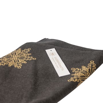 Weihnachtsbaumteppich Schneestern Ø110cm - Grau-gold - Pluto Design