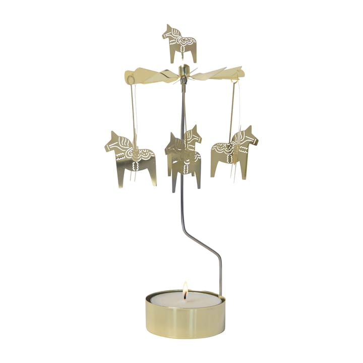 Engelspiel Dalapferd groß 25cm - Gold - Pluto Produkter