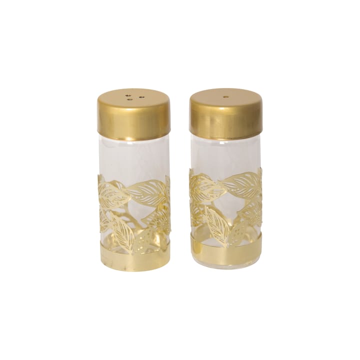 Grönska Salz-und Pfeffermühle - Gold-Glas - Pluto Produkter