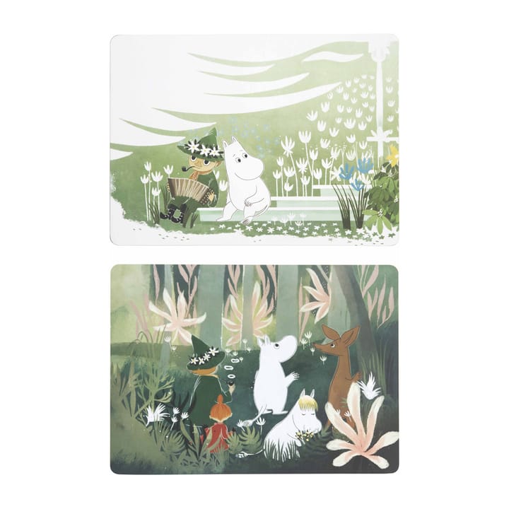 Mumin Tellerunterlage 2er Pack - Multi - Pluto Produkter