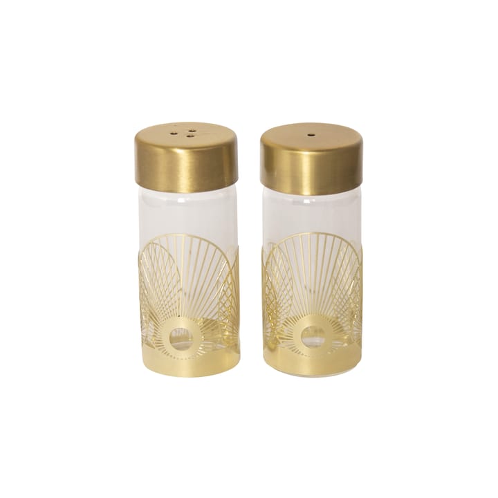 Sun Salz-und Pfeffermühle - Gold-Glas - Pluto Produkter