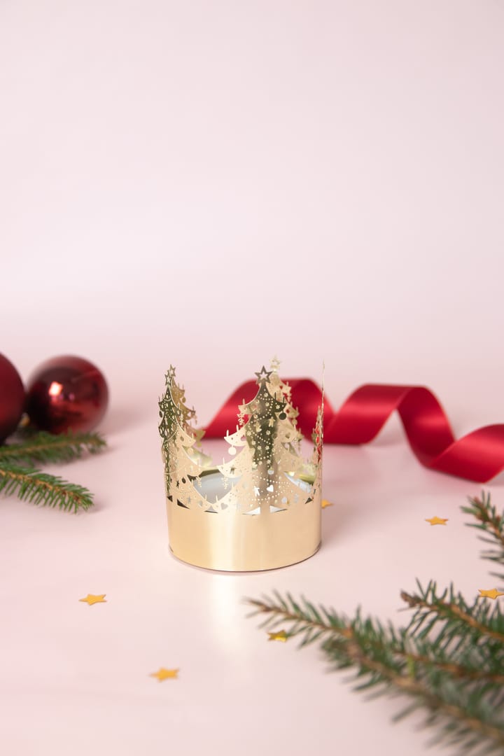 Weihnachtsbaum-Kerzenhalter Medium - Gold - Pluto Produkter