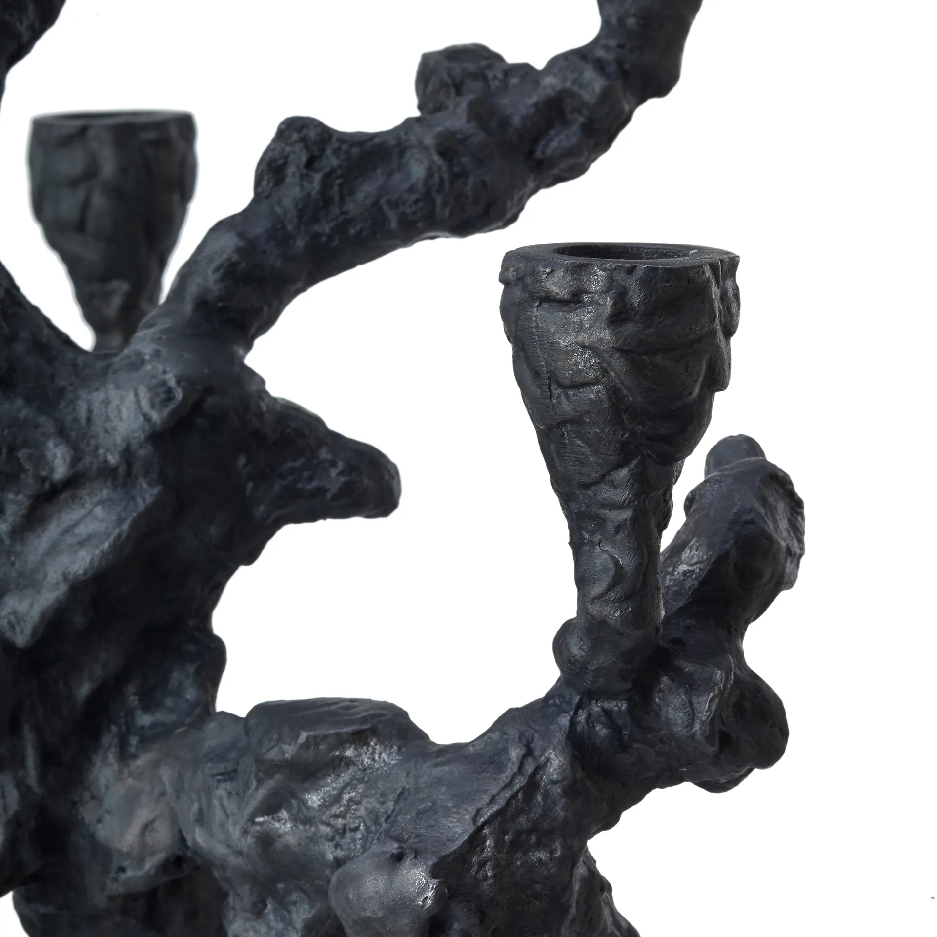 Apple Tree Kerzenständer L 53 cm, Dunkelgrau POLSPOTTEN