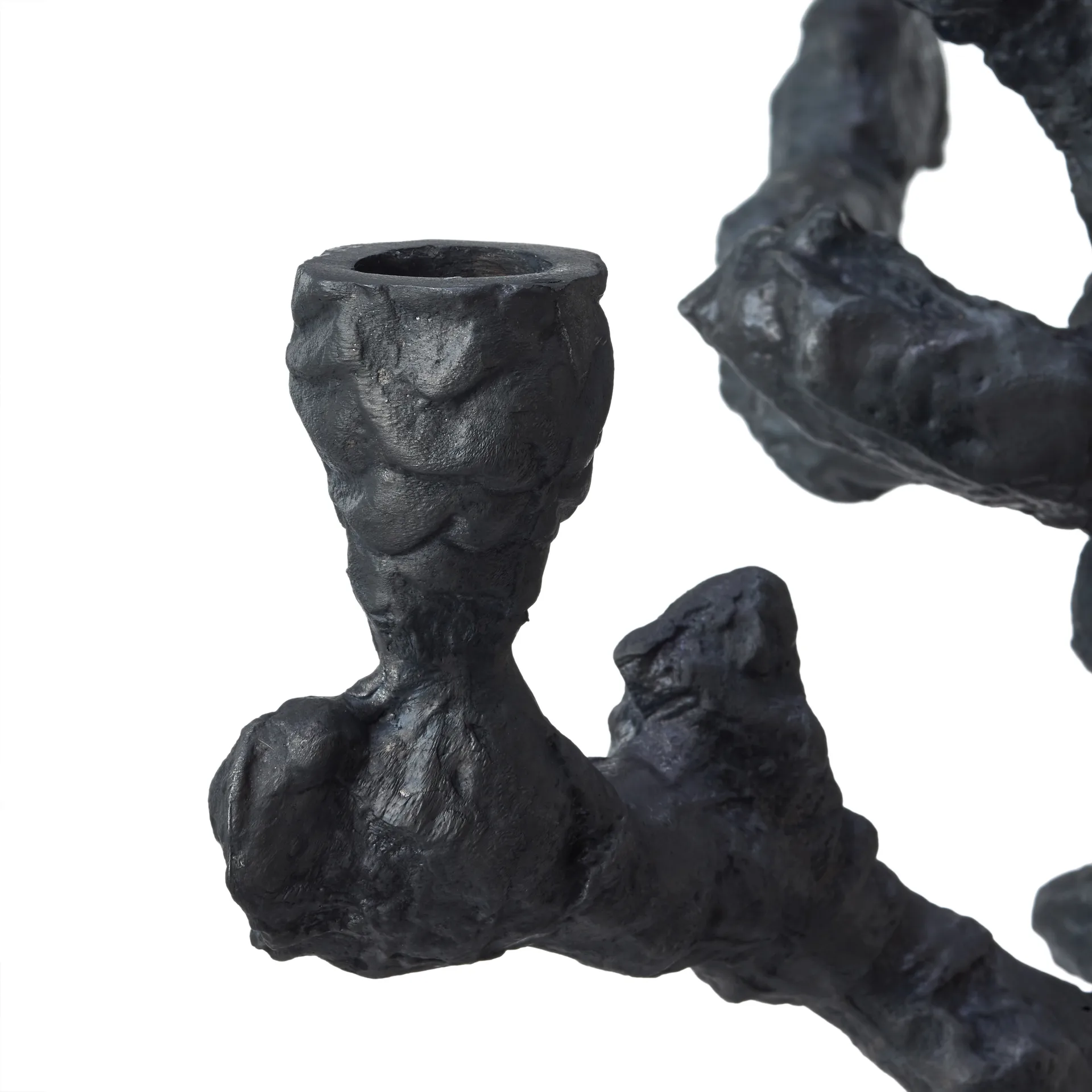 Apple Tree Kerzenständer L 53 cm, Dunkelgrau POLSPOTTEN