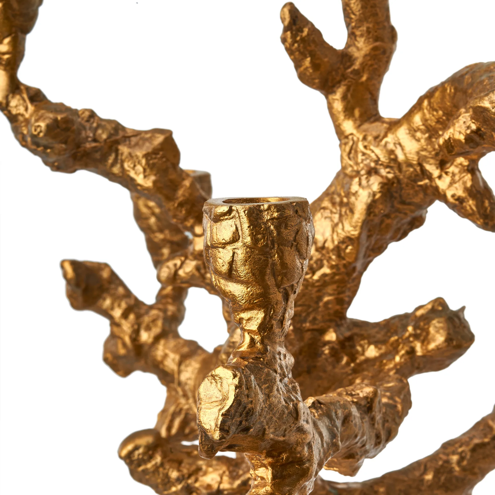 Apple Tree Kerzenständer L 53 cm, Gold POLSPOTTEN