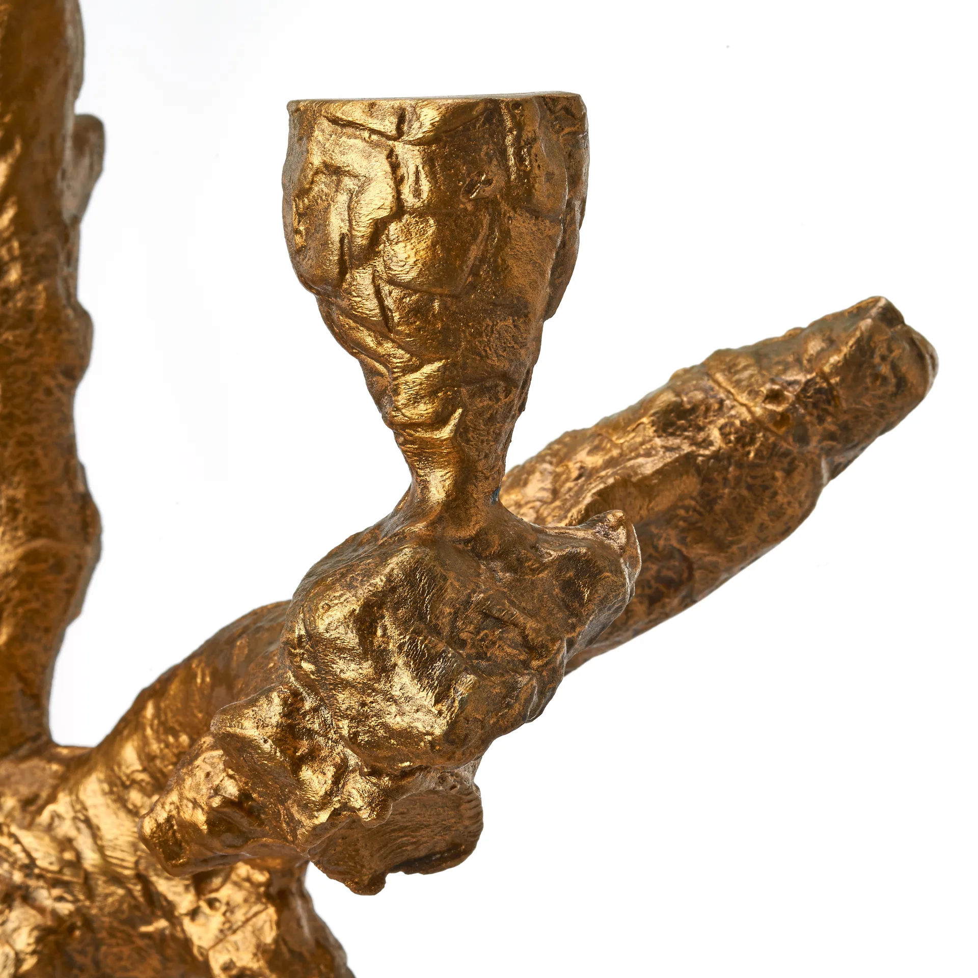 Apple Tree Kerzenständer L 53 cm, Gold POLSPOTTEN