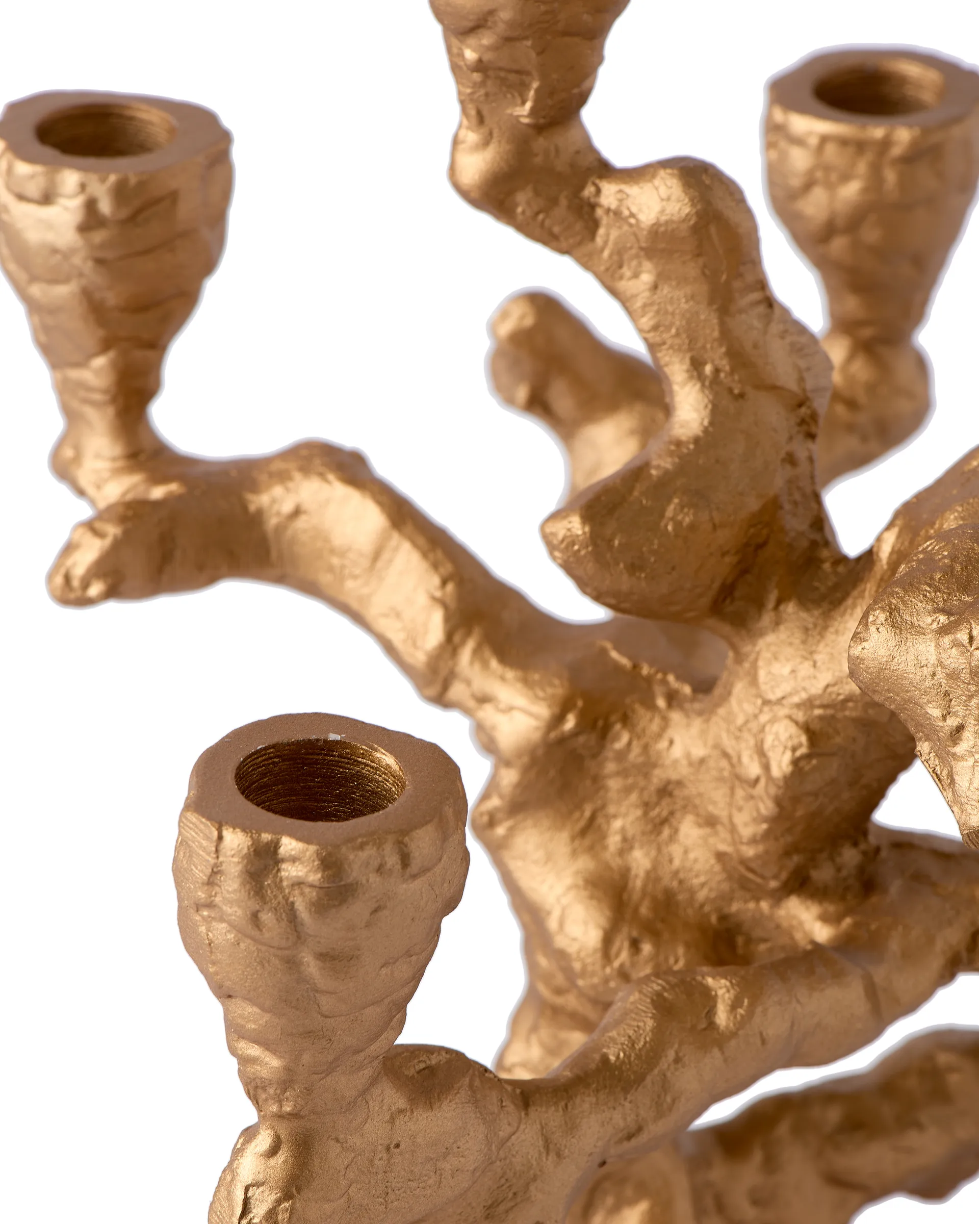 Apple Tree Kerzenständer S 32,5 cm, Gold POLSPOTTEN