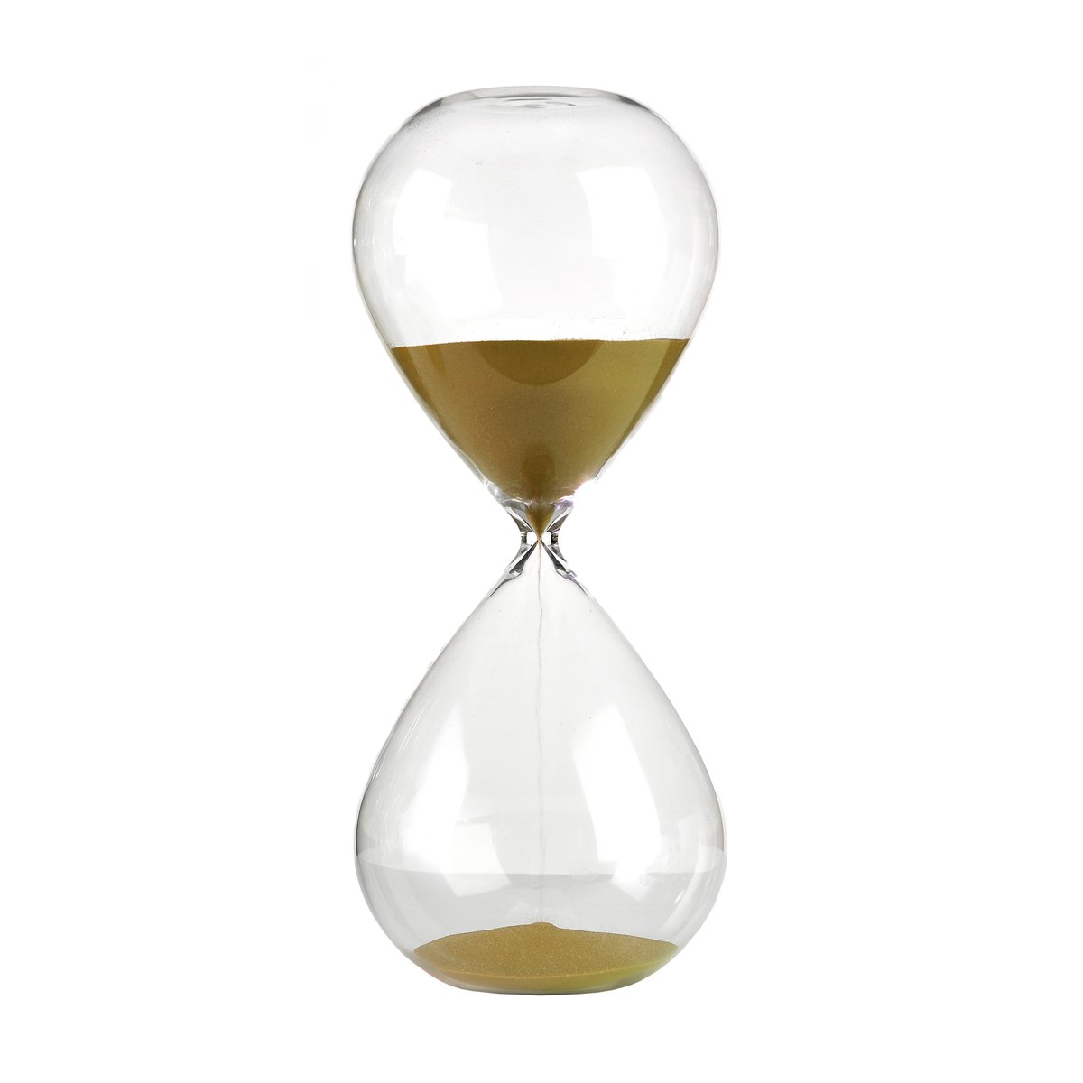 POLSPOTTEN Ball Sanduhr L 38 cm Gold