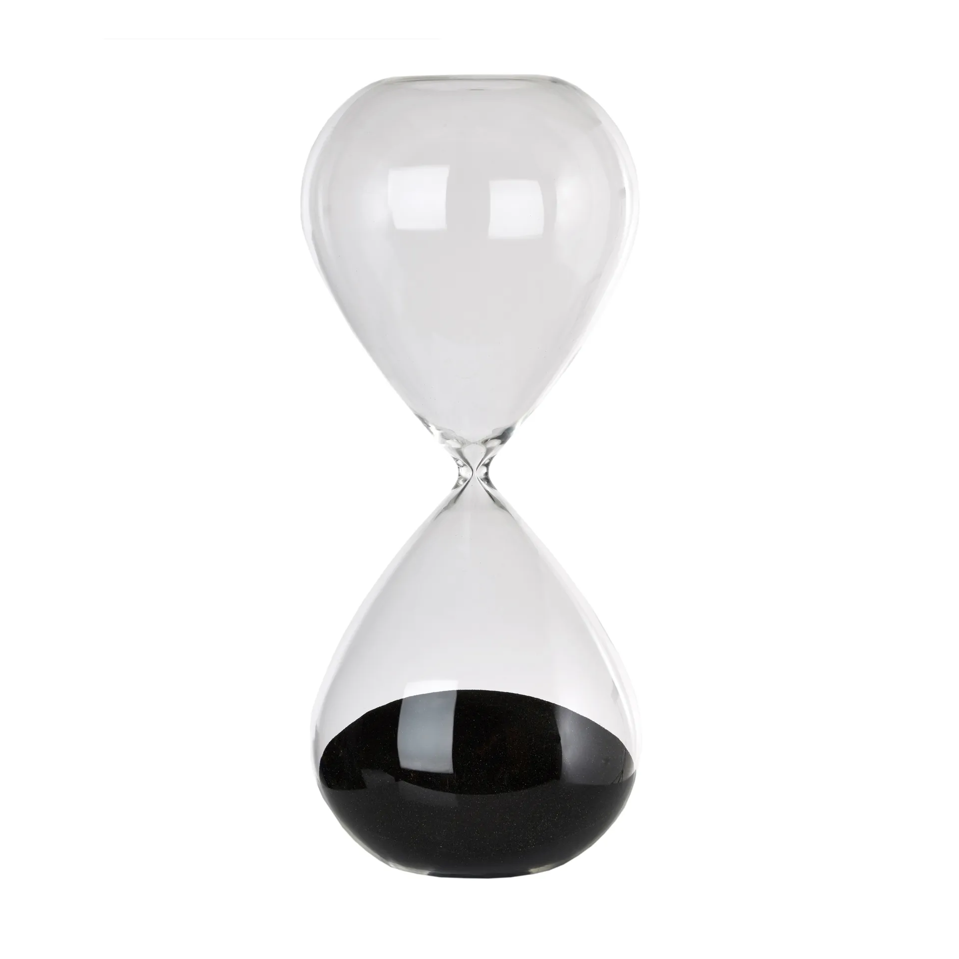 Ball Sanduhr L 38 cm, Schwarz POLSPOTTEN