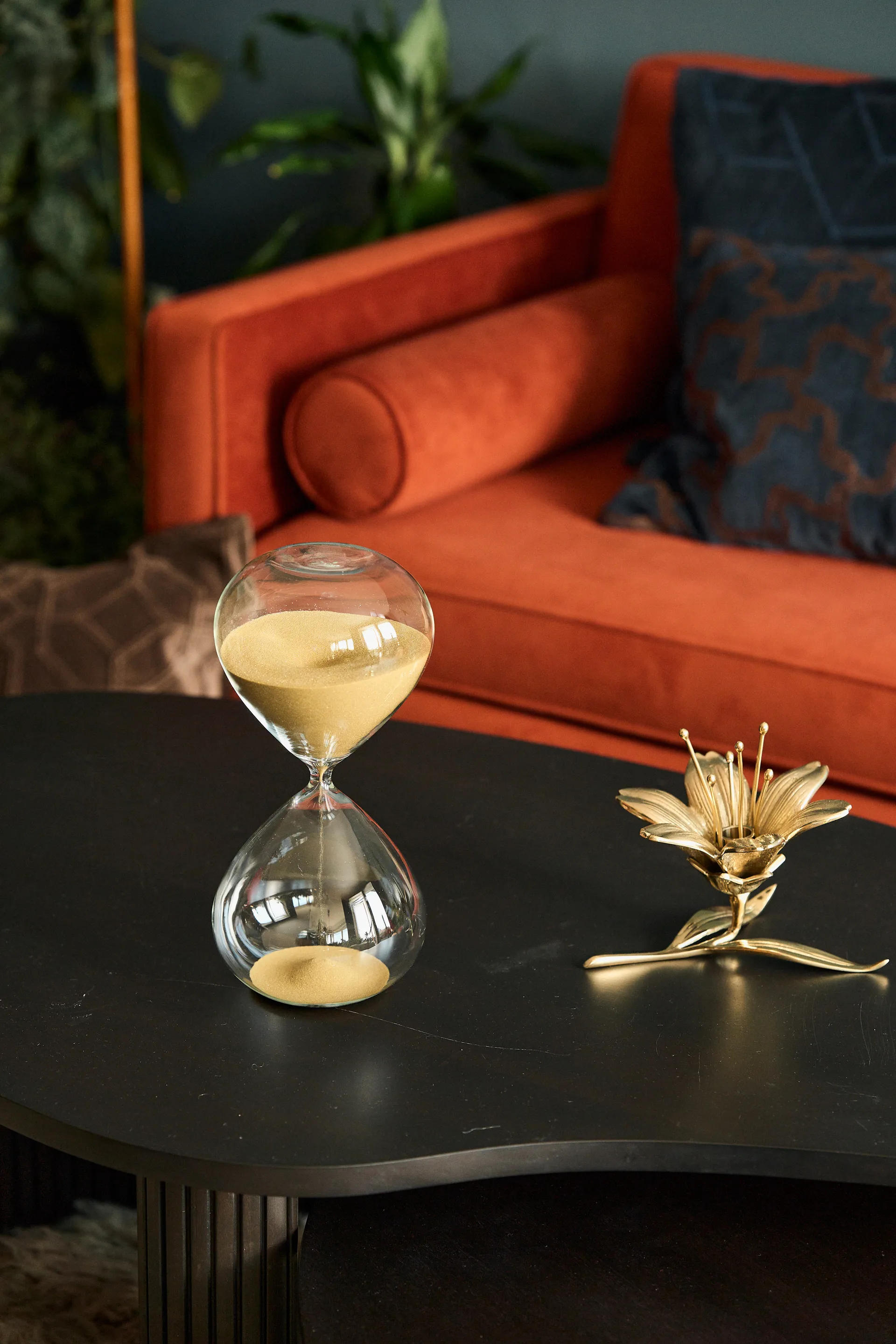 Ball Sanduhr M 30 cm, Gold POLSPOTTEN