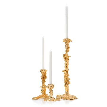 Drip Kerzenständer L 25 cm - Gold - POLSPOTTEN